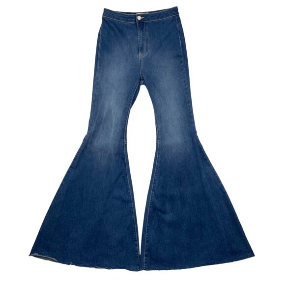 Free People Denim - Free People We The Free Float On Flare Stretch Jean 27 Bell Bottom High Rise